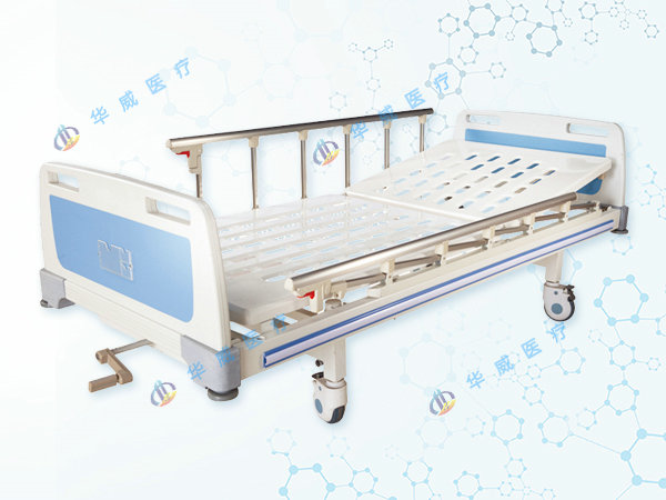 D5 ABS床頭單搖護(hù)理床（沖孔床面、帶輪子、護(hù)欄）.jpg